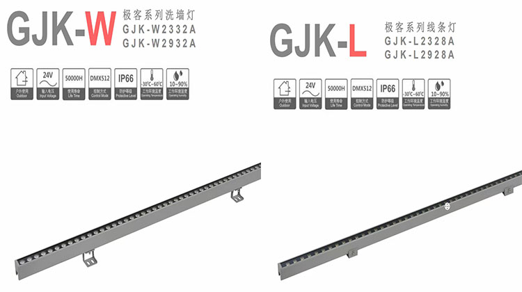 LED線條燈洗墻燈